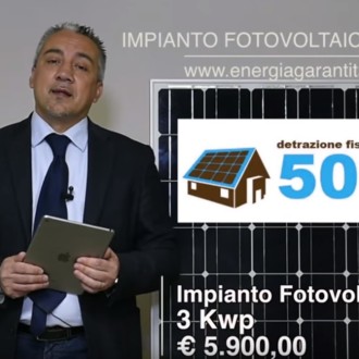 Video: Offerta Impianto Fotovoltaico da 3 Kwp